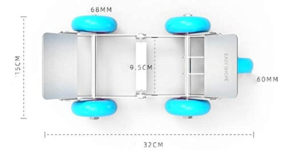 Flat Tire Wheel Puller Booster Large Trailer Emergency Help Self-Rescue Transporter extra wheel for Motorcycle Bike & Scooty 1 pcs Set