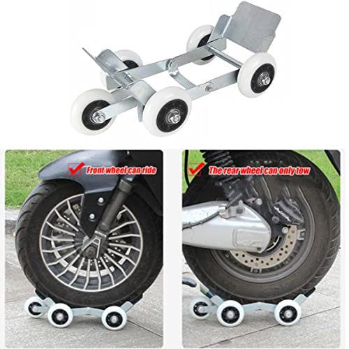 Flat Tire Wheel Puller Booster Large Trailer Emergency Help Self-Rescue Transporter extra wheel for Motorcycle Bike & Scooty 1 pcs Set