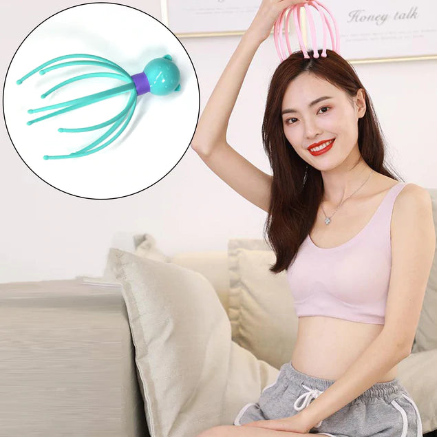 Octopus Head Massager Used for Massaging Hair Scalps And Head