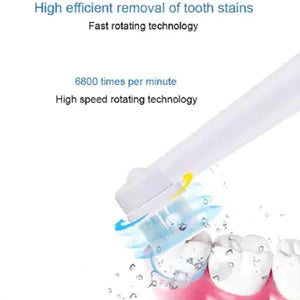 Electric Toothbrush for Adults and Teens, Electric Toothbrush Battery Operated Deep Cleansing Toothbrush