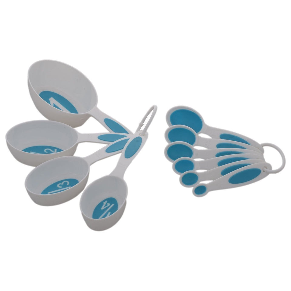 10 PCs Baking Recipe Measuring Cup & Spoons Set - halfrate.in