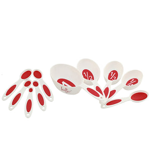 10 PCs Baking Recipe Measuring Cup & Spoons Set - halfrate.in