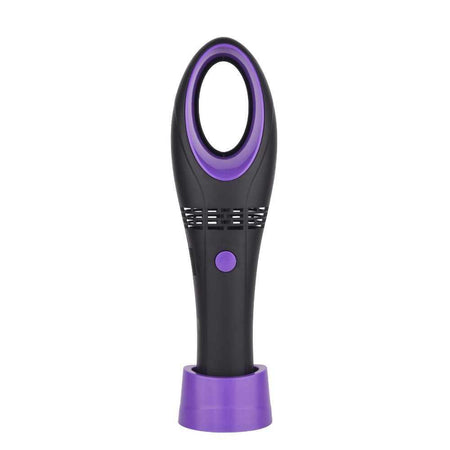 Mini USB Handheld Leafless Cooling Fan Outdoor Portable Handy Rechargeable Fan for Student Office Desktop Bladeless Fan - halfrate.in