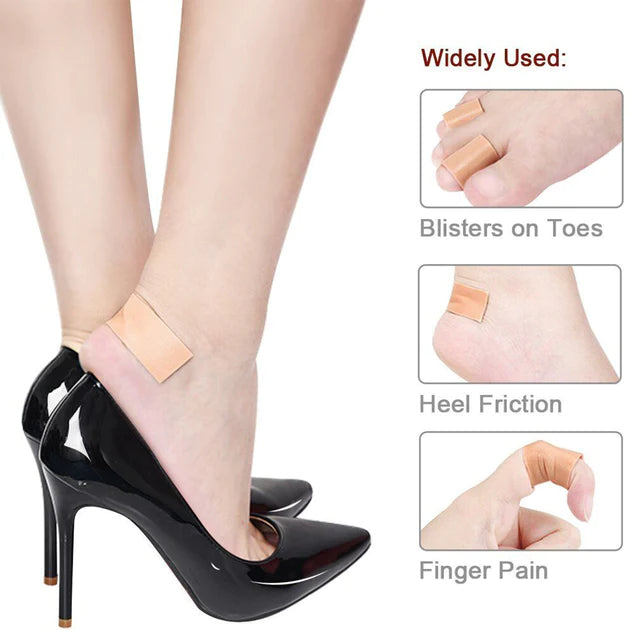 Anti-Wear Foam Cotton Heel Sticker Tape Patch Blister Plaster Waterproof First Aid Blister Pedicure Pad Foot Care Insole