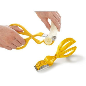 Banana Slicer Cutter for Kitchen, Household Tools Banana Scissor Kitchen Tools - halfrate.in