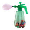 Holi Combo -Water Balloon Pump for Kids Pumping Station 4 Silky Scented Gulal / Dry Color with 100 Water Balloons for Holi
