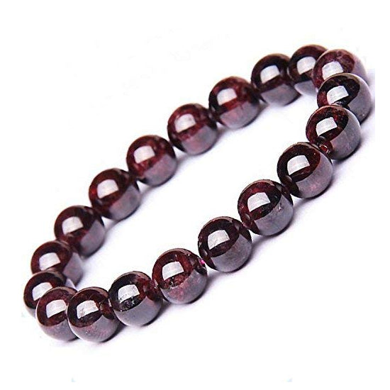 Natural Red Garnet Bracelet, Size: Free Size at Rs 200/piece in New Delhi |  ID: 2852597354288