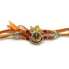 American Diamond Studded Shri Krishna Rakhi Raksha bandhan Rakhi & Silk Thread - Beautiful Rakhi RK5