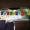 Buddhist Prayer Tibetan Flag For Home, Car Decoration Prayer Flags Interior Mirror Decorative Wall Hanging Home Décor Om Mani Padme Hum Big Size