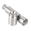 Thumb Push Pepper spice sea salt spice Grinder Stainless Steel Mill crusher pump - halfrate.in