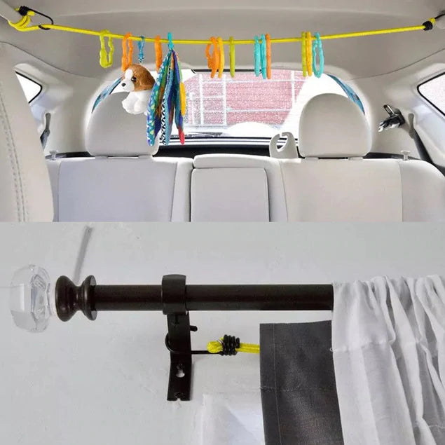 High Strength Stretchable Elastic Rope/Bungee Cord for Hanging Clothes