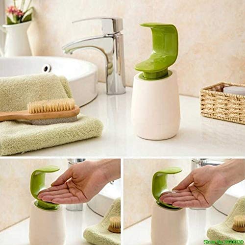 C-Shape Soap Dispenser Pump Lotion Container One Hand Operate Bathroom Decor Washroom Soap Shampoo Dispenser Bottle Hand Washing Accessories - halfrate.in