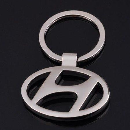 Hyundai Heavy Metal Alloy Keychain - halfrate.in