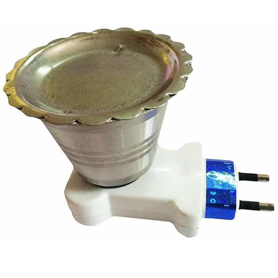 Magic Stainless Steel Electric Dhoop Kapoor Dani Incense Burner (Useful for Loban, Bakhoor, Oudh, Agarbatti, Camphor) - halfrate.in