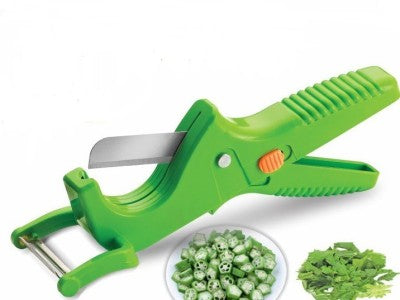 Vegetable and Fruit Cutter Smart Knife with Peeler and Locking System - halfrate.in