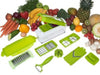 Vegetable Chopper 12 in 1 Fruit & Vegetable Graters, Nicer, Slicer, Chipser, Dicer, Juicer, Mixer & Blenders, Cutter Chopper - halfrate.in