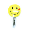 Self Adhesive Smiley beautiful Wall Hooks, (10PCS), Load Capacity 300gms, 500gms, 1kg - halfrate.in