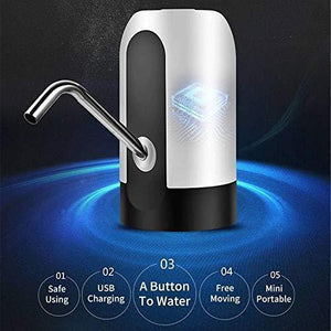 Automatic Wireless Water Can Dispenser Pump with Rechargeable Battery for 20 L Bottle Can - halfrate.in
