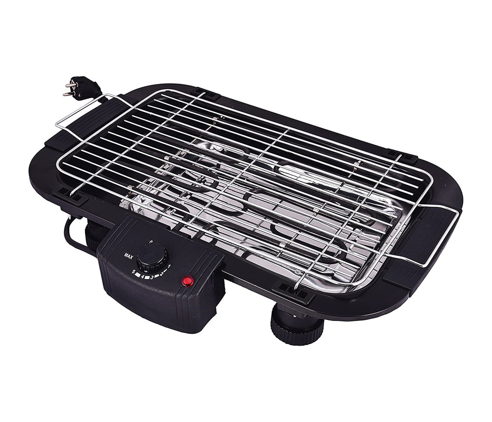 ELECTRIC BARBECUE BARBEQUE GRILL ROASTER - No more Smokey Cooking - halfrate.in