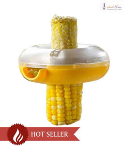 One-Step Corn Peeler Thresher Tool Kitchen Cob Kerneler Cutter Stripper Remover - halfrate.in