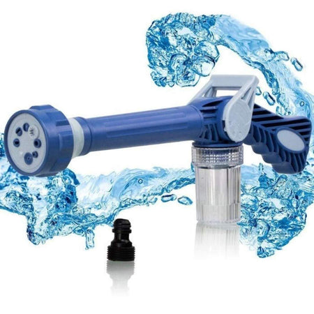 Ez Jet Water Cannon 8 in 1 Turbo Water Spray Gun for Car with inbuilt Soap Dispenser Tank for Car Bike Washing Gardening Washing/Gardening - halfrate.in