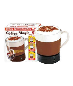 Coffee Magic Frothing Mug Make Gourmet Coffee - halfrate.in