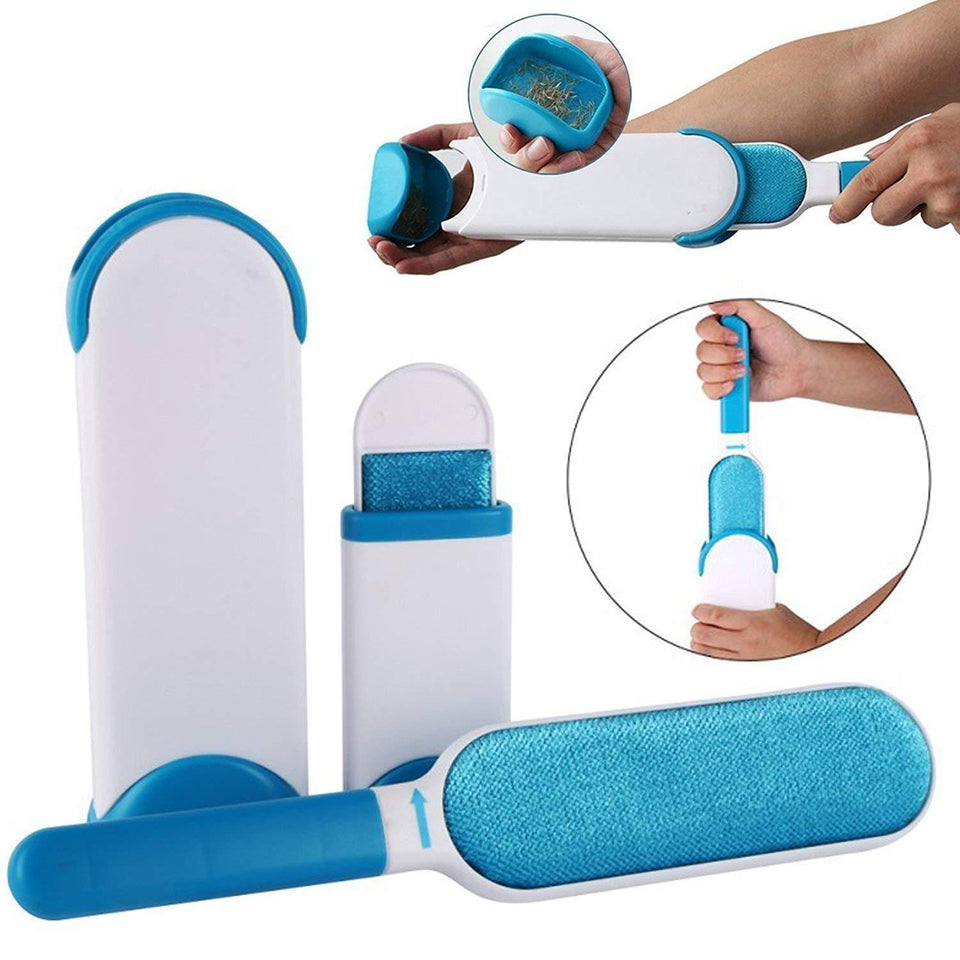 Pet Fur and Lint Remover Pet Hair Remover Double Sided Self-Cleaning and Reusable Pet Fur Remover - halfrate.in
