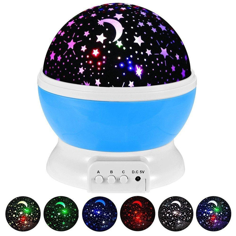 Night Light Star Master Romantic Starry Sky LED Projector Lamp for Children Gift Magic Home Atmosphere Lighting - halfrate.in