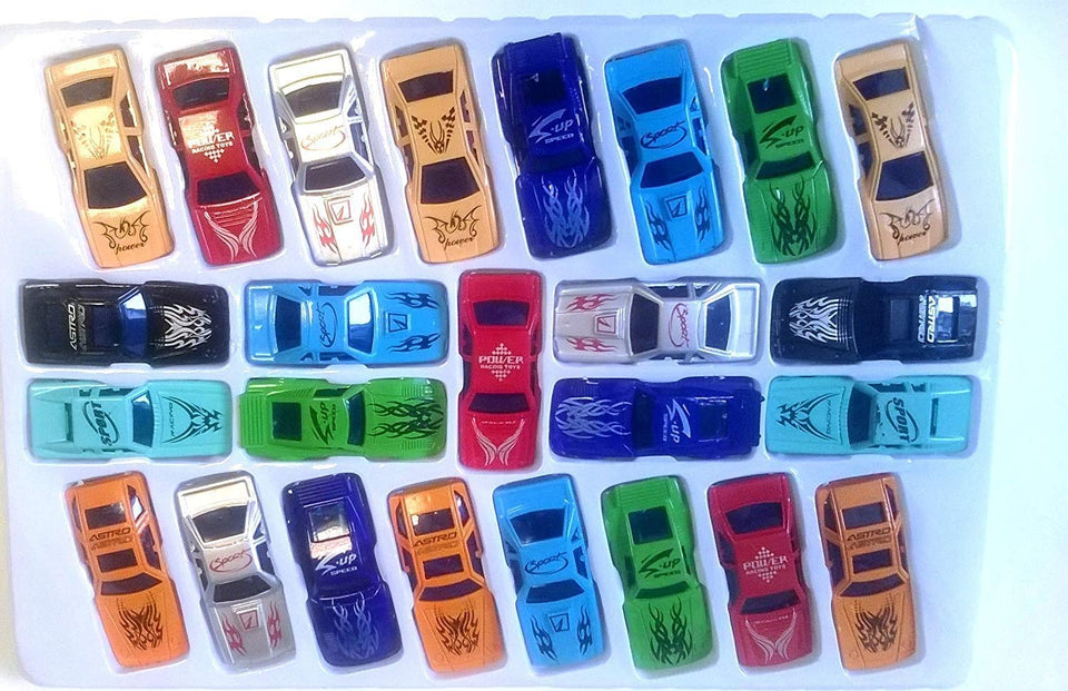 25 PCS of Kids Small Cars in Different Designs and Colours - halfrate.in