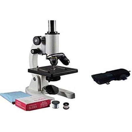 Advance Student Microscope with 100x to 675x Magnification + Free Slides Blanks & Prepared - halfrate.in
