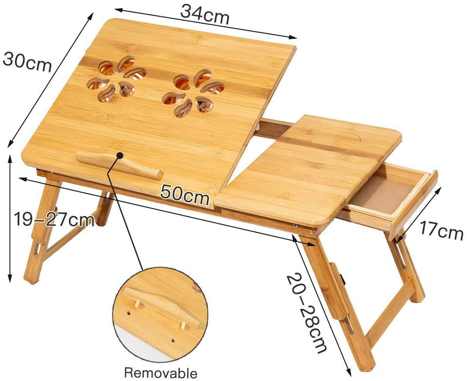 etable, laptop table, bed table, halfrate