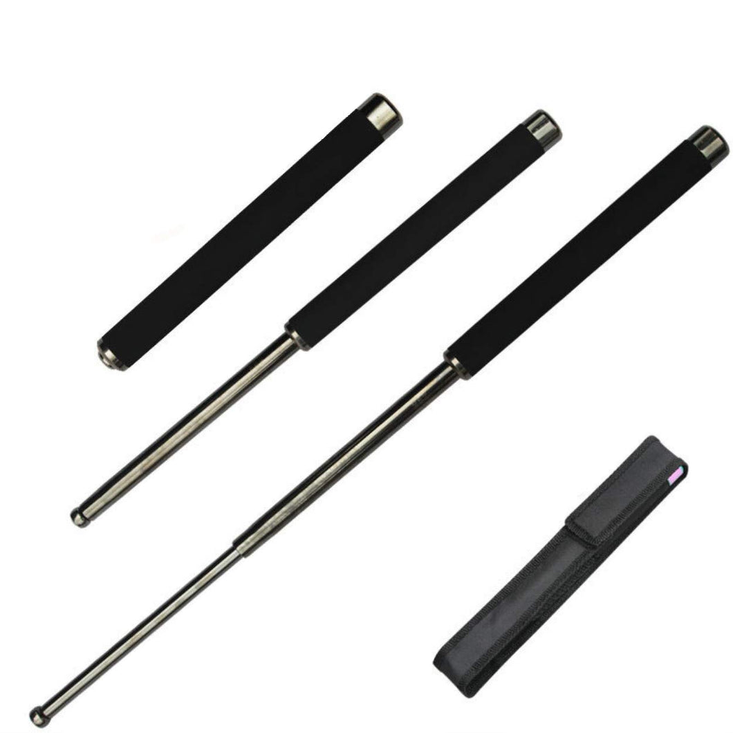 Trekking Poles/Sticks for Walking, Safety, Outdoor Activities, Hiking & Skiing, Self defence, Collapsible & Expandable, Durable Steel