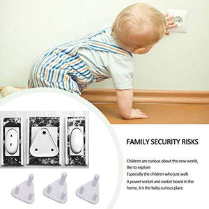 Baby Safety Electrical Socket Cover 5 Amp Small, Pack of 5, Outlet Plug Protector for Child Proofing in Home, School & Office