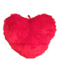 Huggable Love Heart Shape Soft Plush Stuffed Cushion Pillow Toy in Red Color 15 X 11 Inches valentine Gifts