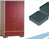 Plastic Furniture Base Stand Wardrobe, Refrigerator Stand, Washing Machine Stand Saves from Rust Pack of 4 Pcs