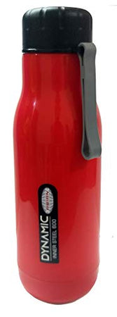 Steel Water Bottle,600 ml,Red