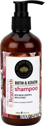 Biotin and Keratin Hair Regrowth Shampoo With Biotin, Keratin and Apple Extract Men & Women (300 ml)
