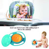 Portable Non Spill Feeding Toddler Gyro Bowl 360 Degree Rotate Dishes for Food - halfrate.in