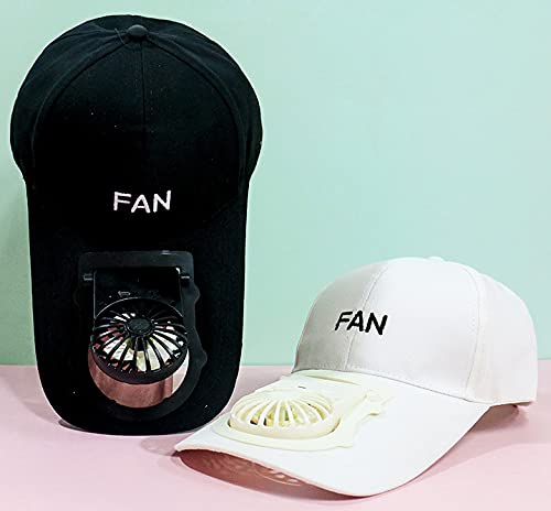 Rechargeable Fan in Cap Sun Hats Rechargeable Battery Outdoor Travel Baseball Cap Summer Cooling USB Charging Fan Cap