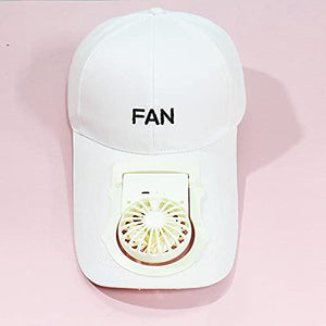 Rechargeable Fan in Cap Sun Hats Rechargeable Battery Outdoor Travel Baseball Cap Summer Cooling USB Charging Fan Cap