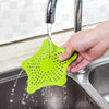 Silicone Star Shaped Sink Filter Bathroom Hair Catcher Drain Strainers Cover Trap for Basin
