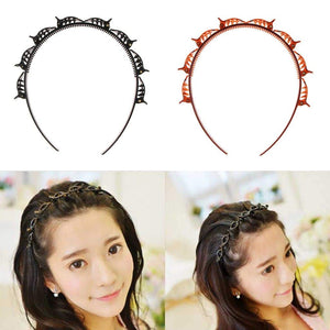 Headbands, Hair Clips for Girl and Lady, Barrettes for Thin or Thick Hair, Double Bangs Hairstyle Hairpin, Alligator Clips, for Makeup, Washing Face, Yoga, and so on packof 1