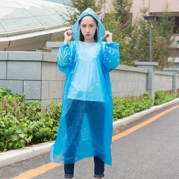 Long Full Length Disposable Raincoat for Men/Women/Unisex Raincoat -2 (Buy 1 get 1 free)