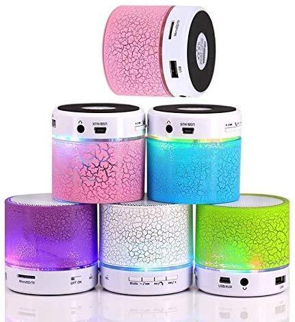 Ekdant® S10 Mini Wireless Portable Plastic Bluetooth Speakers with TF Card Hi-fi MP3 Music Player Subwoofer Home Audio for All Android and Apple Devices (Multicolour) - halfrate.in