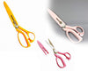 Heavy Duty Scissors Multi-Purpose Titanium Coating Forged Stainless Steel Sewing Fabric Leather Dressmaking Shears Professional Cutting (10.5 inch)