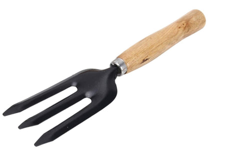 Hand Weeding Fork (Steel, Black) Useful Gardening Tool - Must for your Home Garden