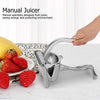 Aluminum Steel Heavy Duty Handhold Press Fruit Manual Juicer, Instant juicer Orange juicer, Lemon Squeezer Citrus