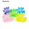 Rubber Pet Cleaning Massaging Grooming Glove Brush Safety for Pets from Mites / Lice / Ticks for Dog / Puppy / Kitten / Cat-Assorted Colour