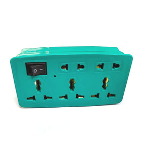Wall switch Plug 5 Socket with 1 Switch Spike Guard Power Strip with Individual Switch Extension Just plug directly into wall plug