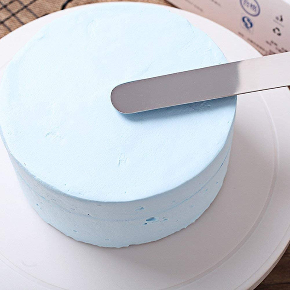 Cake Palette Knife | Steel Icing Spatula 3 Pieces Set | Cake Knife | Cream Icing Frosting Spatula | Baking Kitchen Pastry Cake Decoration Tool